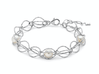 Bracciale Miluna Donna Miss Italia in Argento Perla PBR3345B - PBR3345B